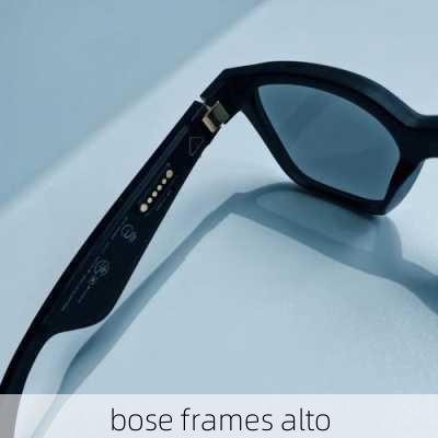 bose frames alto